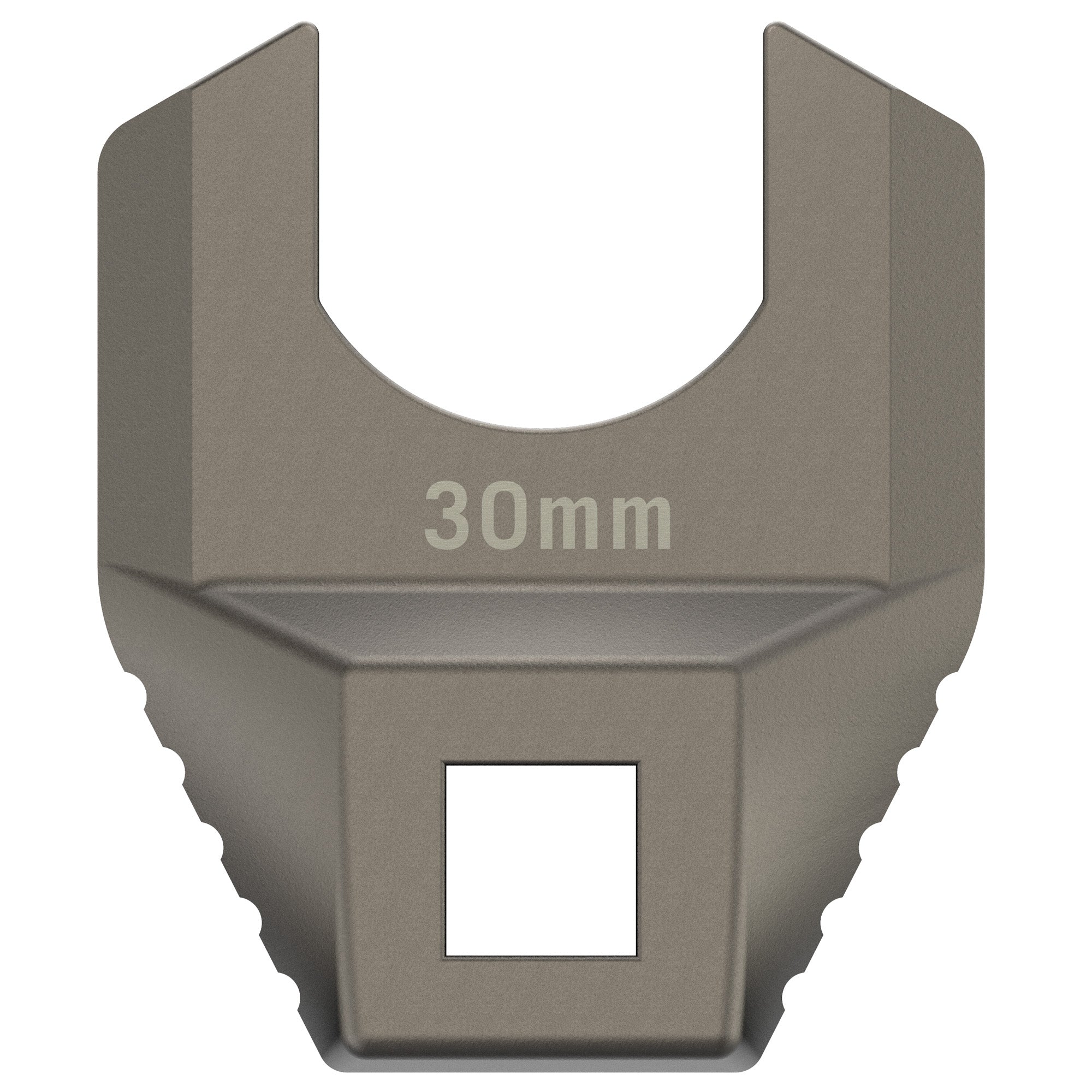 Real Avid Master-Fit 30mm Free-Float Barrel Nut Wrench - Precision Titanium Coated Stainless Steel