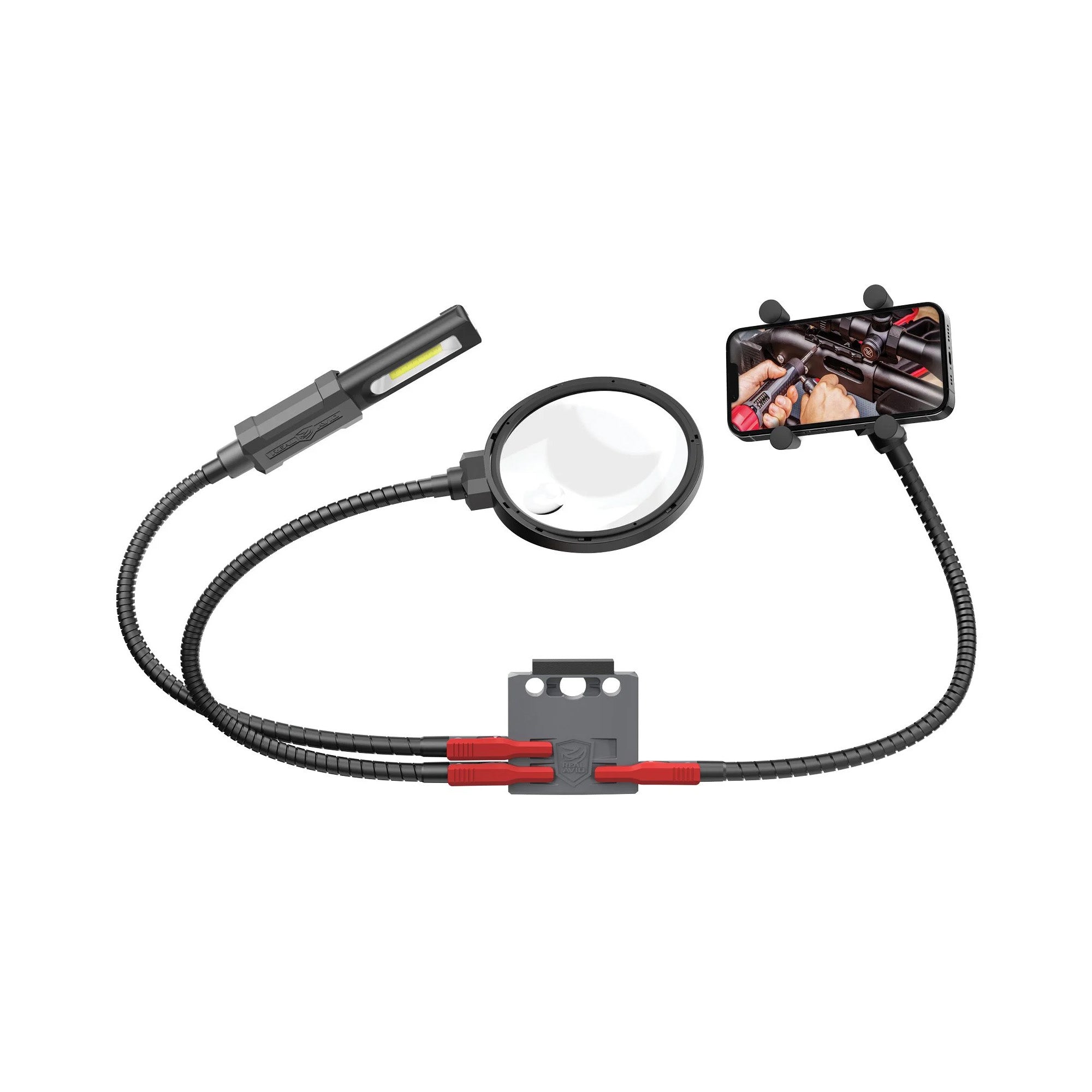 Real Avid Smart-Mount Accessory Kit AVMVACC – Quick-Connect System for Gun Maintenance and DIY
