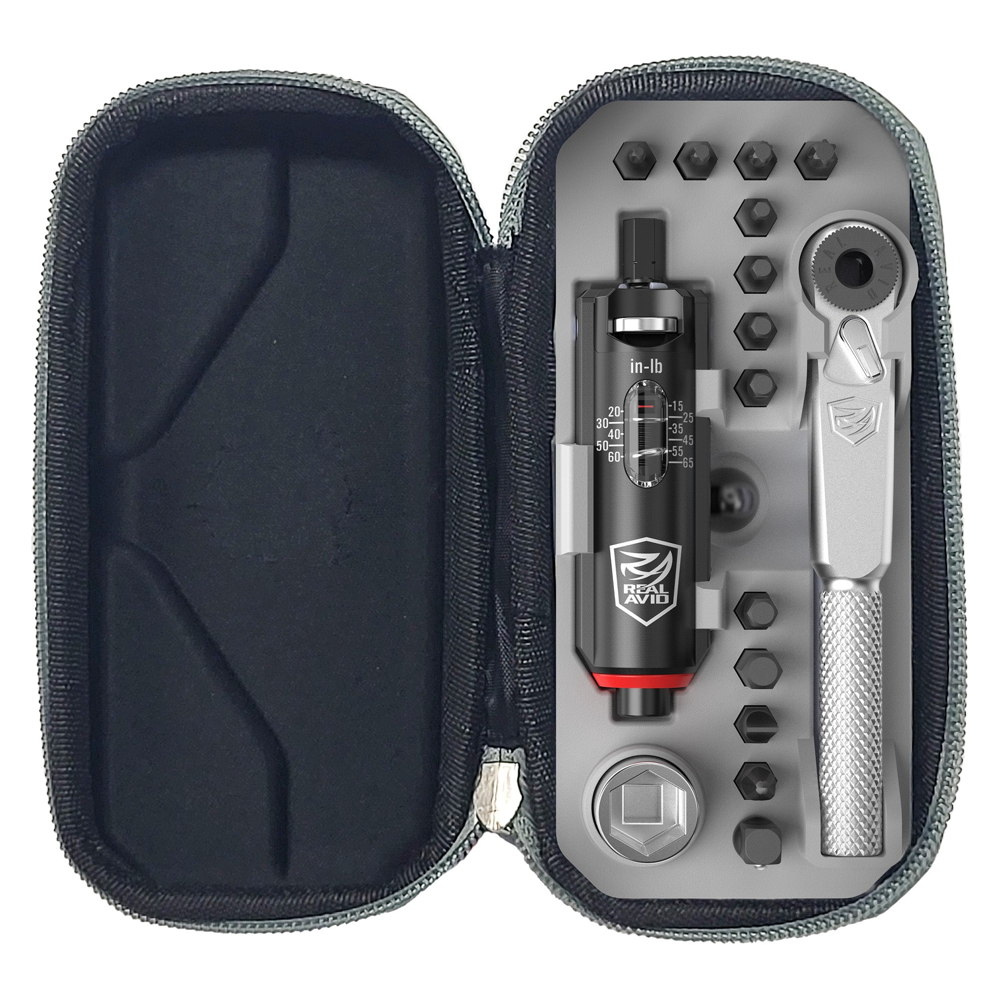 Real Avid Smart-Torq Adjustable Limiter & X3 Driver Kit for Firearms Maintenance