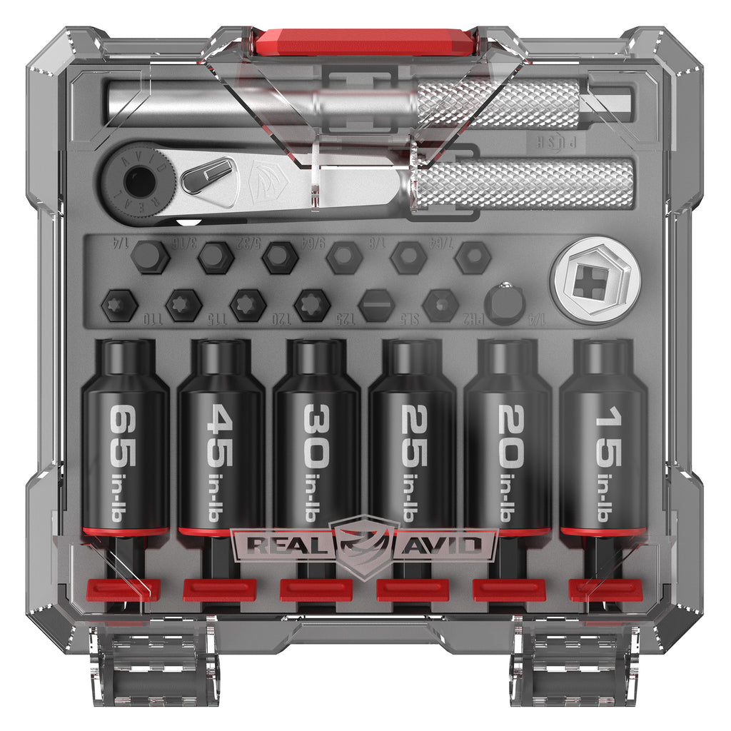 Real Avid Smart-Torq Fixed Limiter and X3 Driver Kit for Precision Gunsmithing