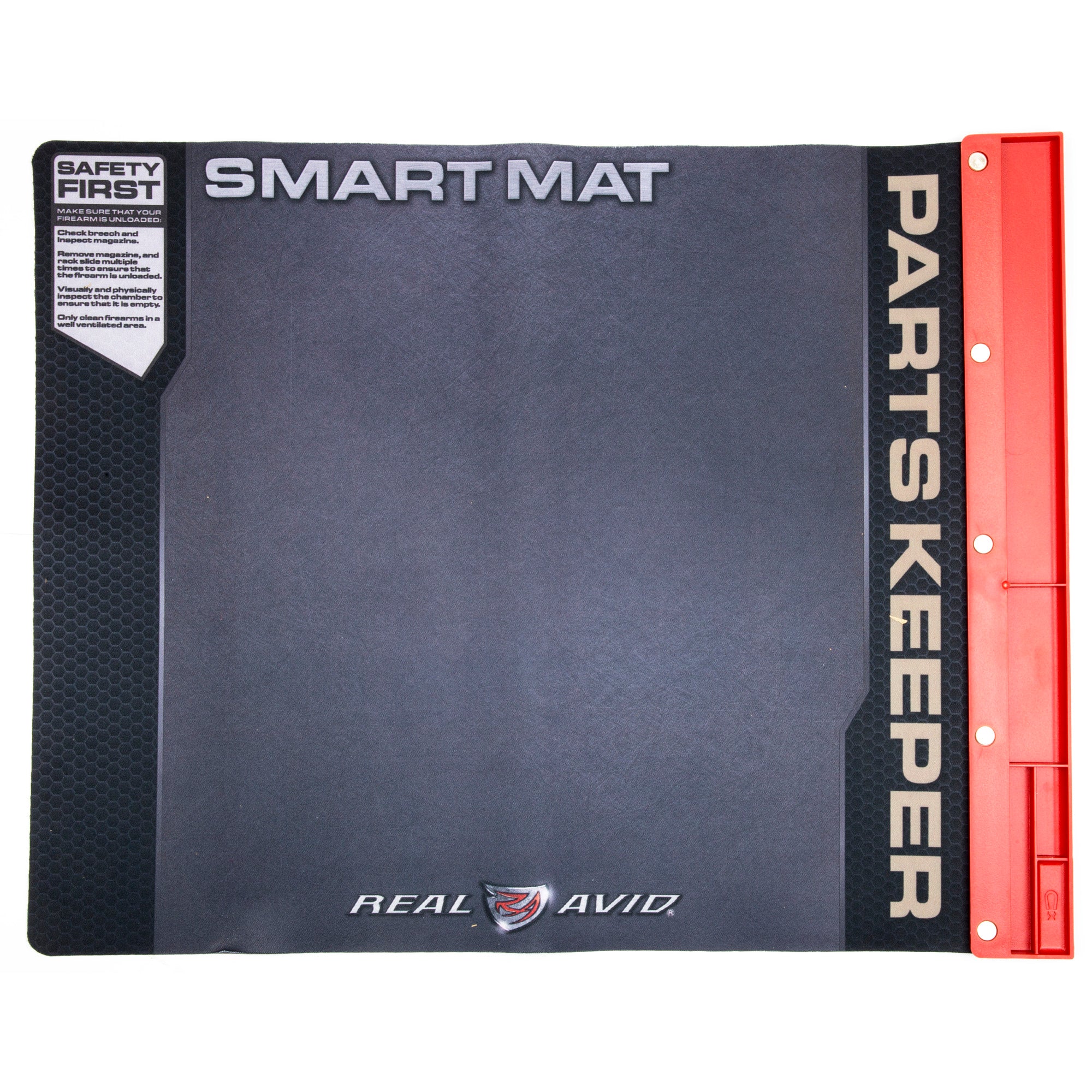 Real Avid Handgun Smart Mat Model AVUHGSM - 19 x 16 Inch Gun Cleaning Mat with Attached Parts Tray