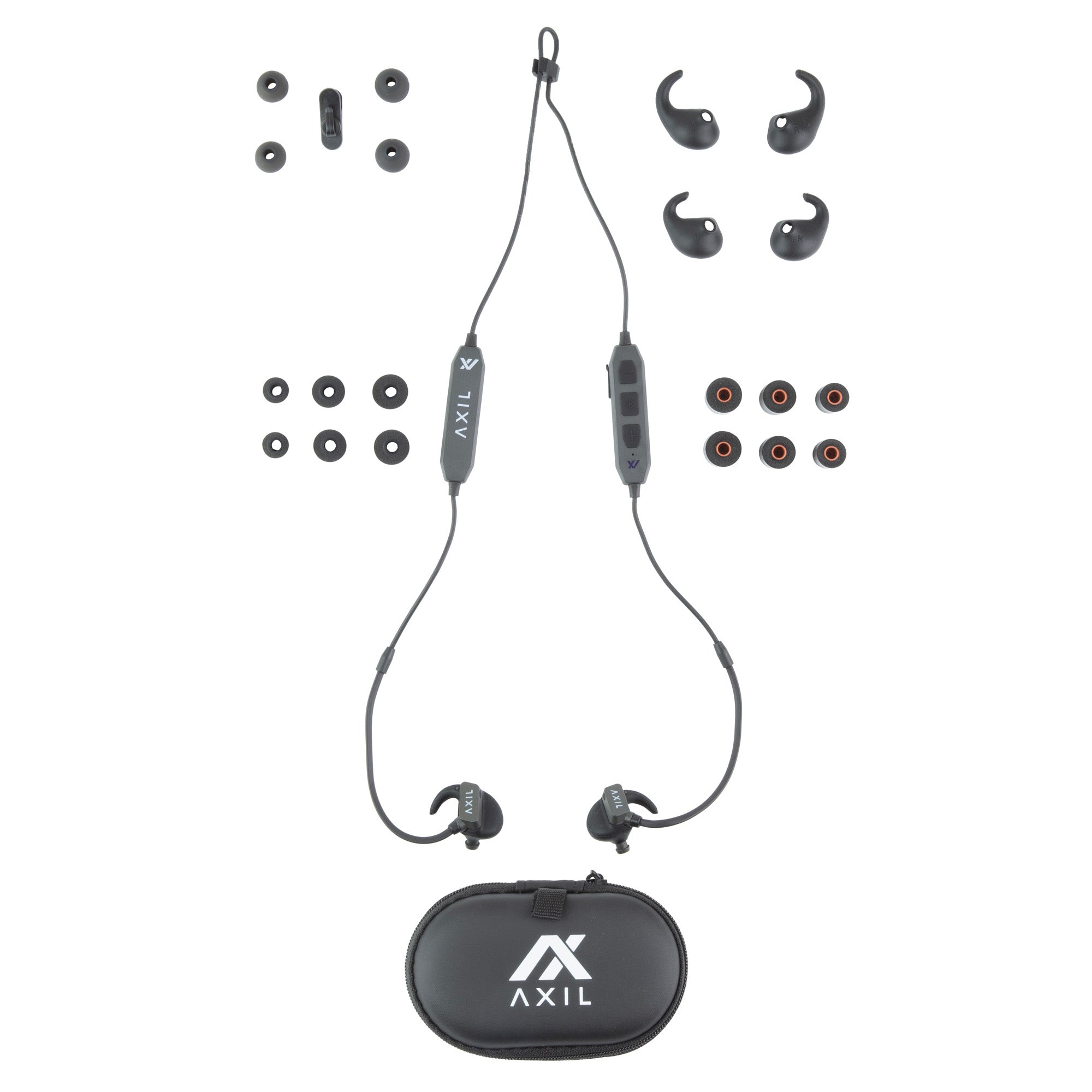 AXIL GSX 3.0 Wireless Electronic Ear Plugs – Hearing Protection with Amplification and Sound Control