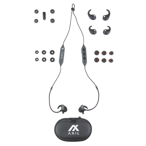 AXIL GSX 3.0 Wireless Electronic Ear Plugs – Hearing Protection with Amplification and Sound Control
