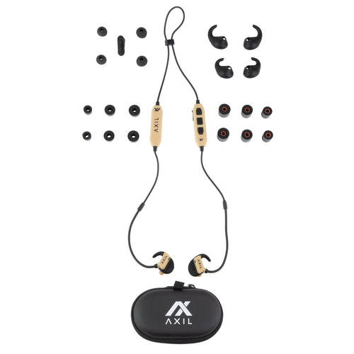 AXIL GSX 3.0 Electronic Ear Plugs with Hearing Control - Desert Tan