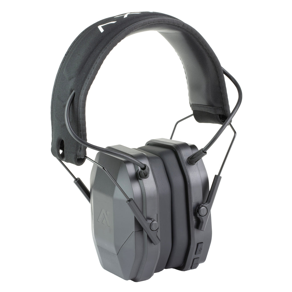 AXIL MX Electronic Earmuff Black – Hearing Protection with Ambient Sound Enhancement