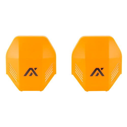 AXIL MX Plate 1 Set Blaze Orange – High-Performance Earmuff Replacement Parts