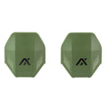 AXIL MX Plate 1 Set Olive Drab Green – High-Performance Earmuff Replacement Part