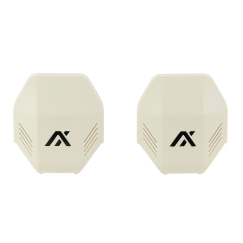 AXIL MX Plate 1 Set Bone White – High-Performance MX Earmuff Accessories
