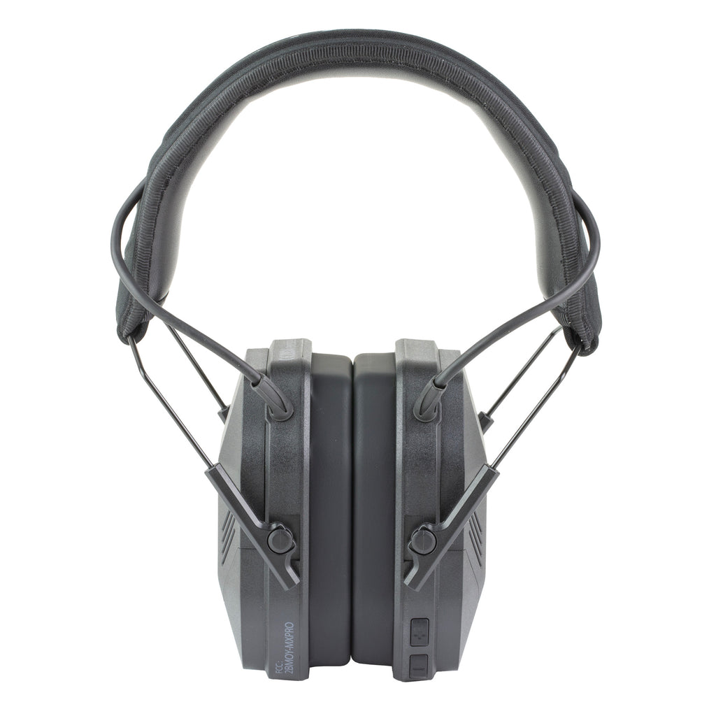 AXIL MX Pro Earmuff BT Black – Noise-Canceling Hearing Protection with Bluetooth 5.4 and Rapid USB-C Charging