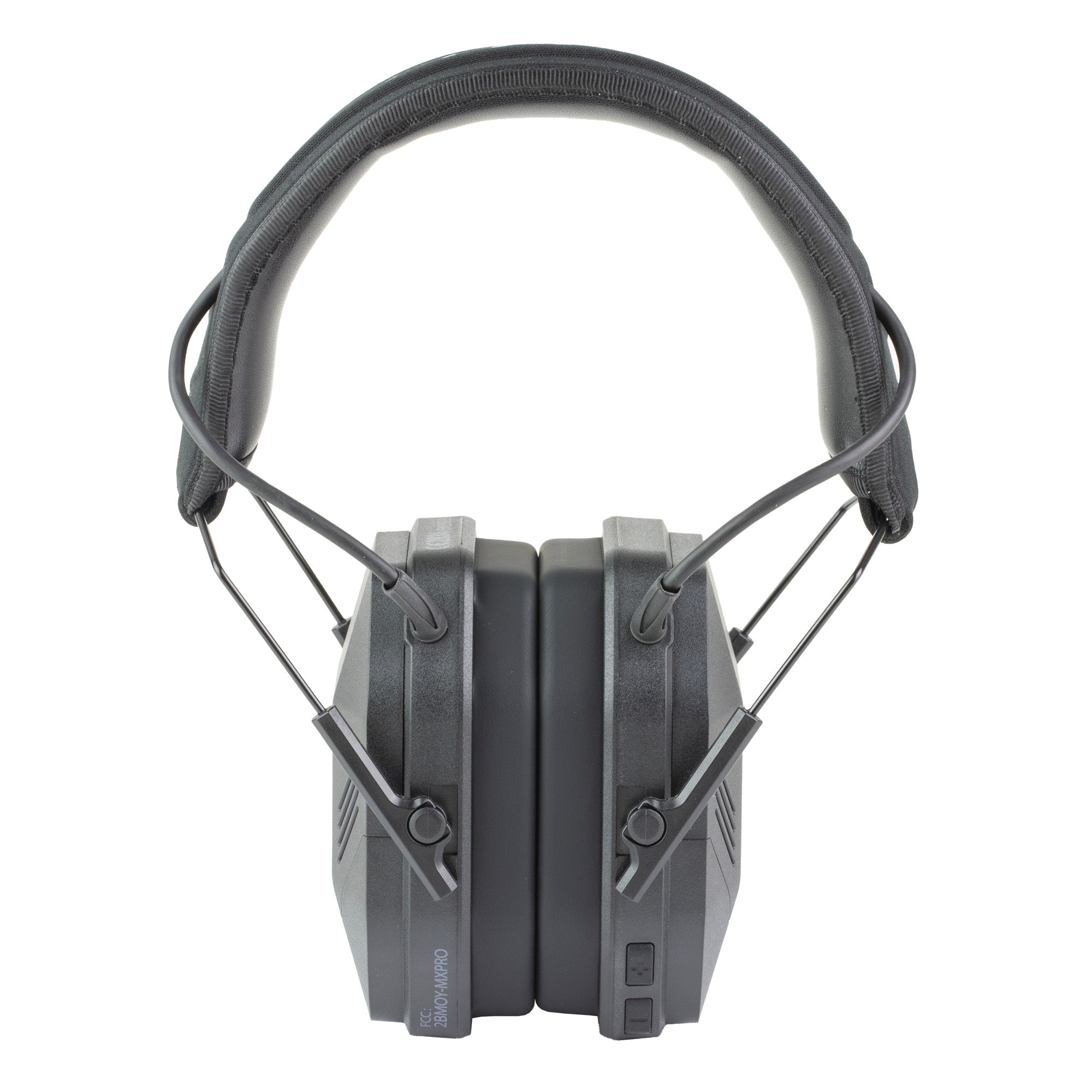 AXIL MX Pro Earmuff BT Black – Noise-Canceling Hearing Protection with Bluetooth 5.4 and Rapid USB-C Charging