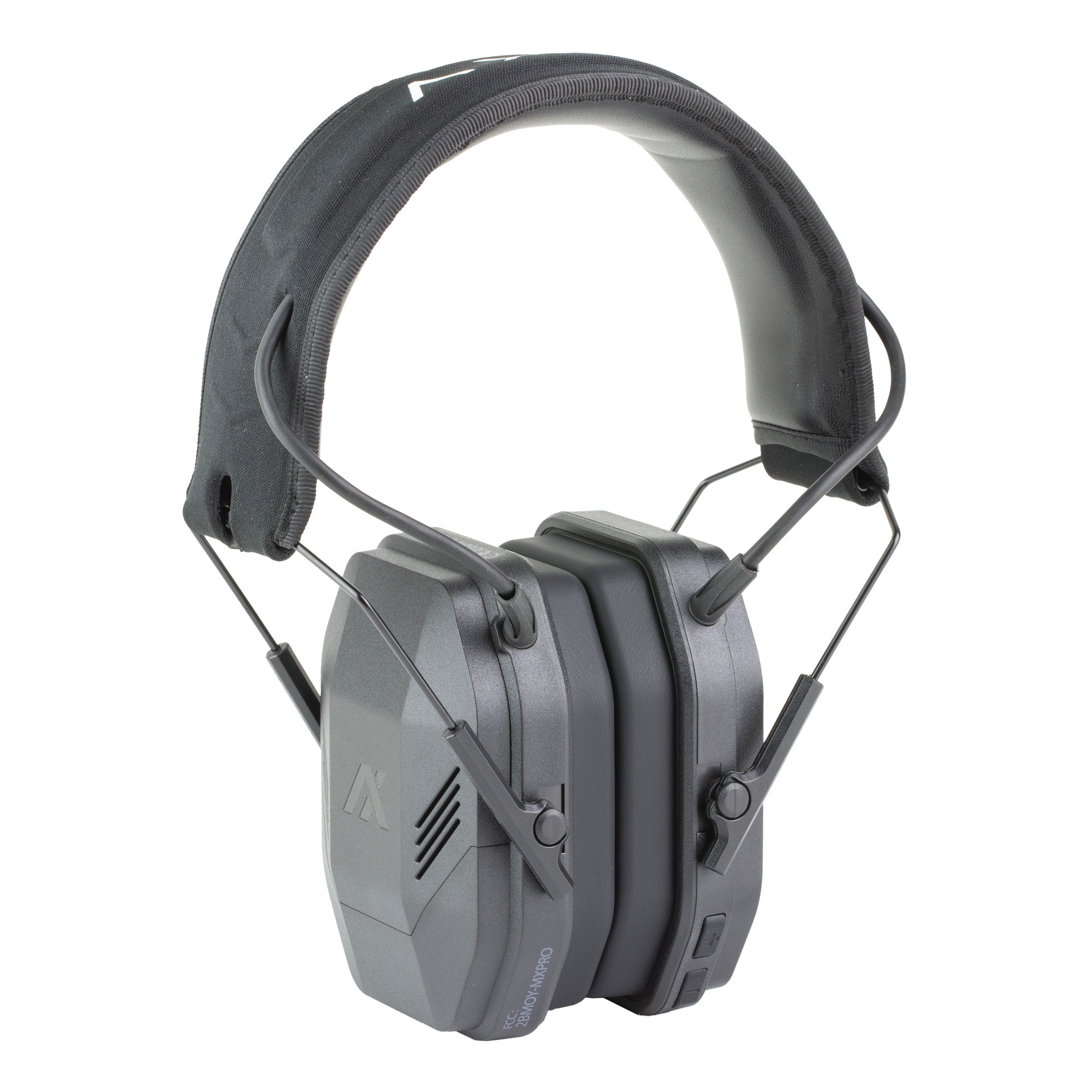 AXIL MX Pro Earmuff BT Black – Noise-Canceling Hearing Protection with Bluetooth 5.4 and Rapid USB-C Charging