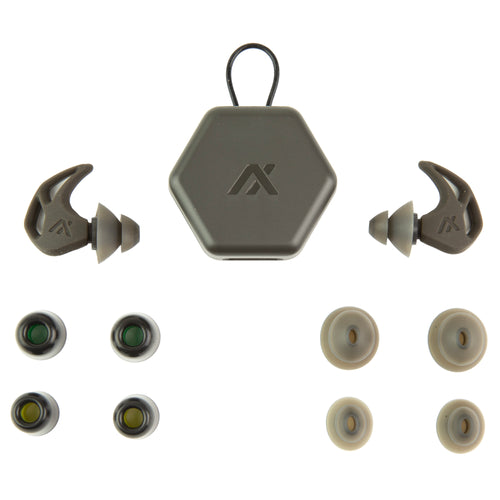 AXIL X20 Black Earplugs – Comfortable Hearing Protection for Anytime Use