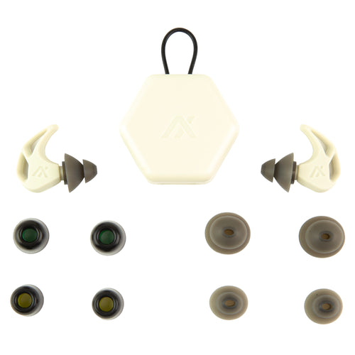 AXIL X20 Earplugs Bone White – Versatile Hearing Protection Solution