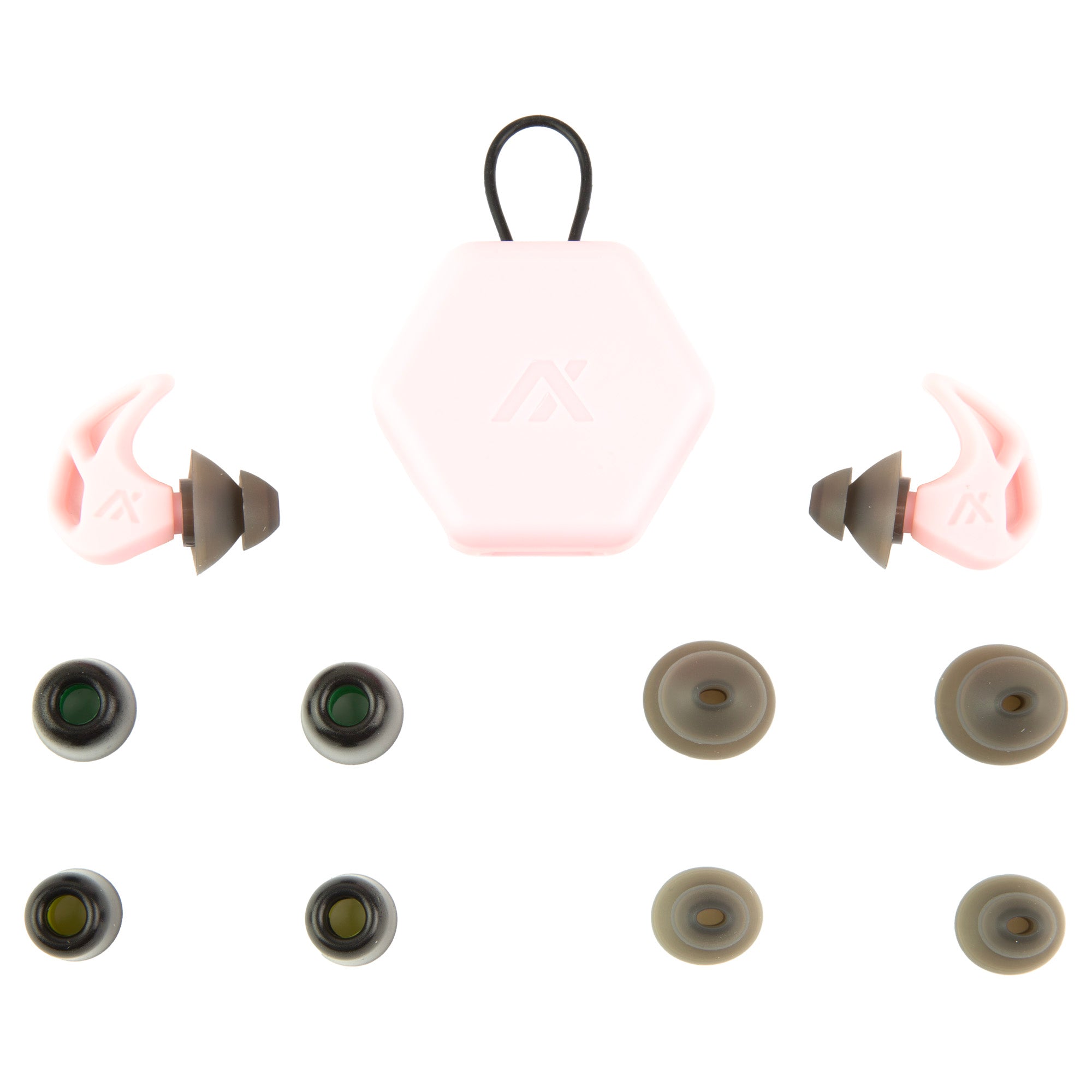 AXIL X20 Pink Earplugs - Comfortable Hearing Protection for On-the-Go