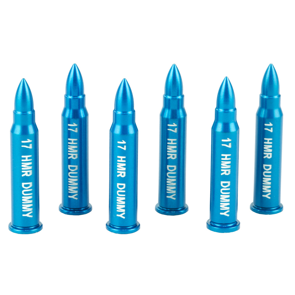 A-Zoom 17 HMR Snap Caps - Precision Aluminum Dummy Rounds for Safe Firing Practice and Function Testing