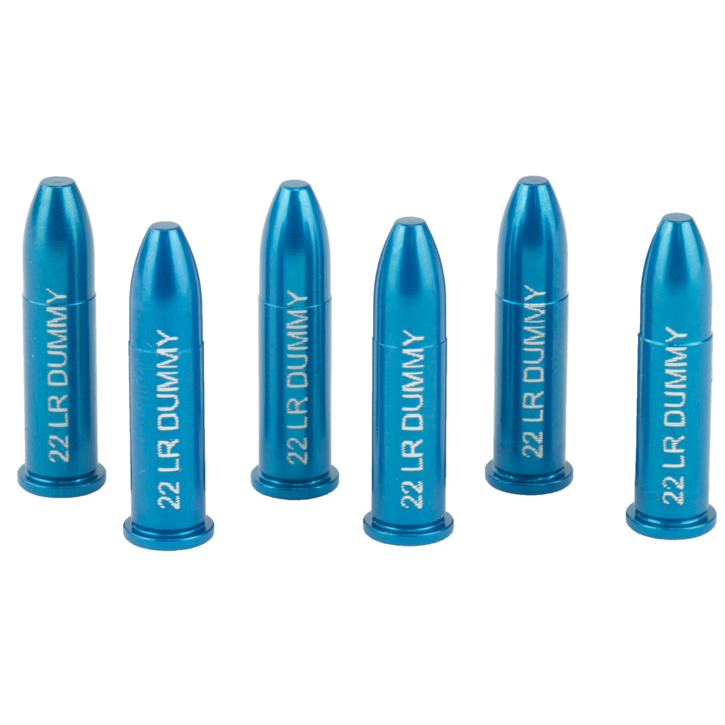 A-Zoom 12208 .22 LR Rimfire Dummy Rounds – 6-Pack for Firearm Training and Education