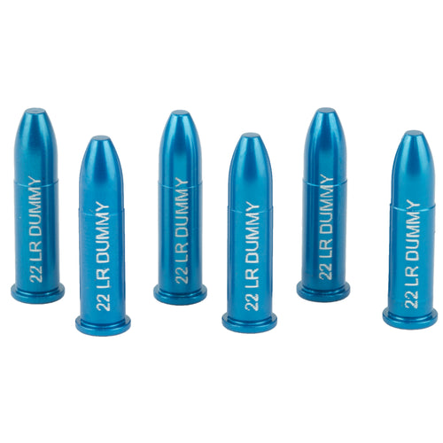 A-Zoom 12208 .22 LR Rimfire Dummy Rounds – 6-Pack for Firearm Training and Education