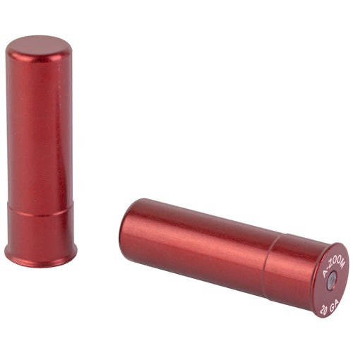 A-Zoom 20 Gauge Snap Caps - Precision Aluminum Training Rounds (2 Pack)