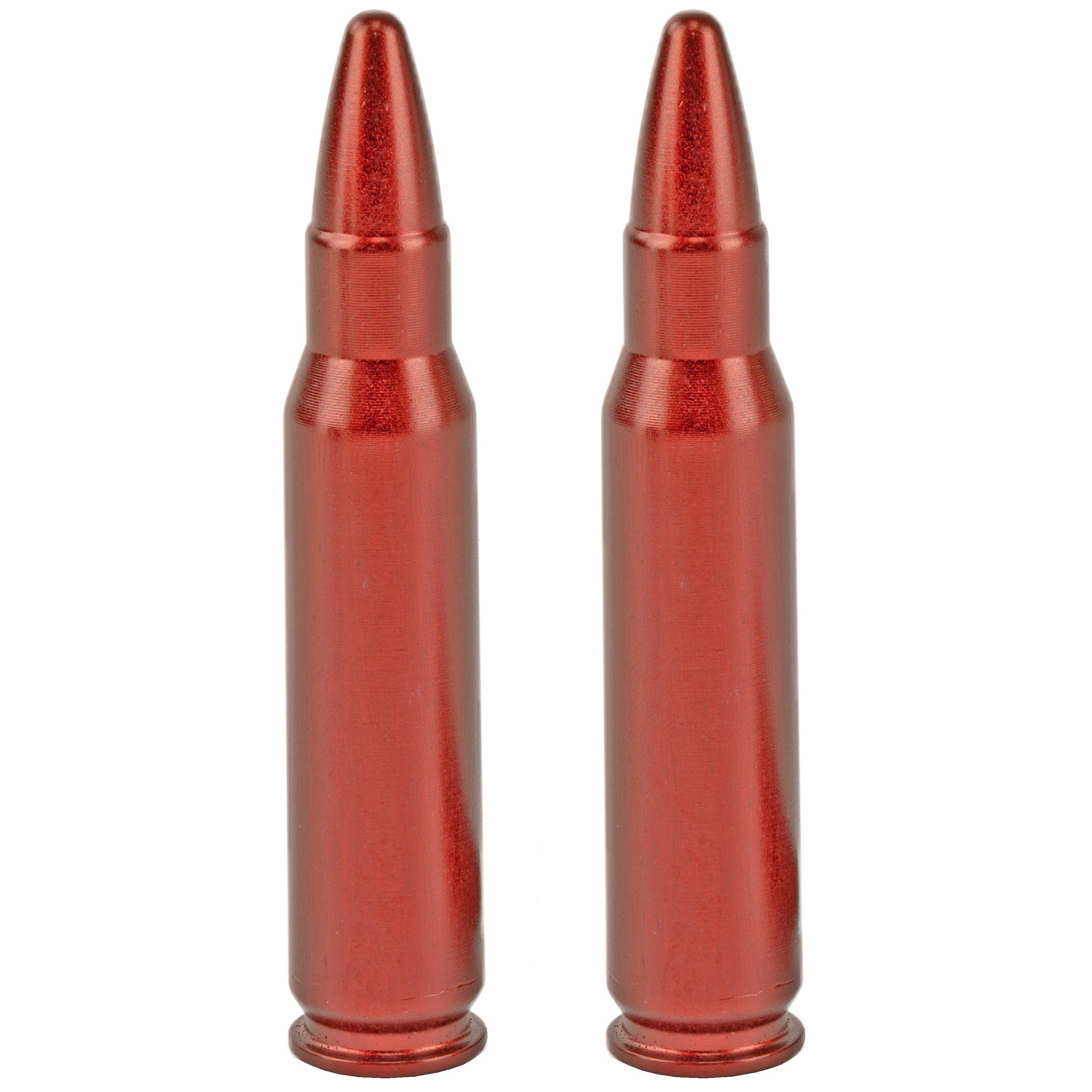 A-Zoom 12228 .308 Winchester Snap Caps - Red Aluminum Training Rounds (2 Pack)