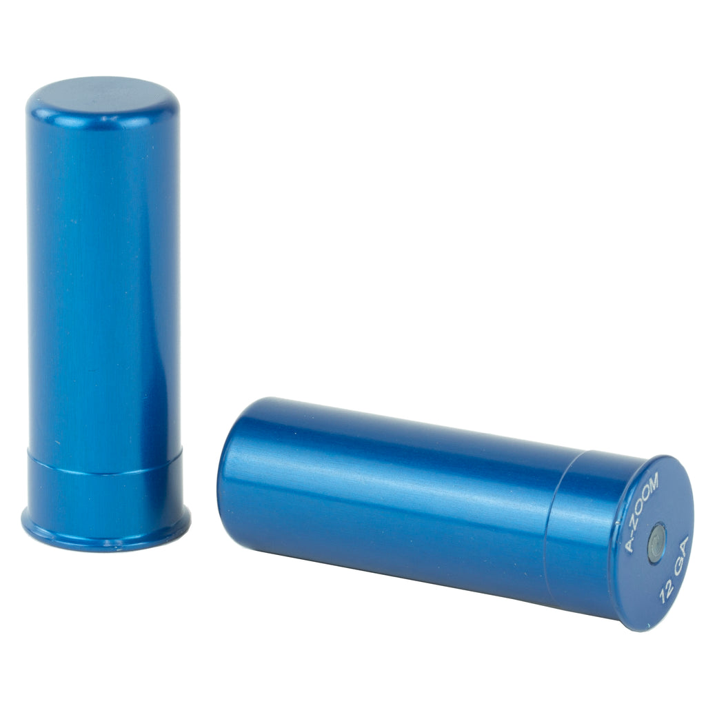 A-Zoom 12 Gauge Snap Caps - Blue Aluminum Training Rounds (5 Pack)