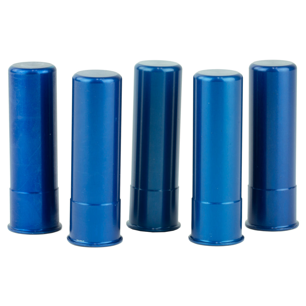 A-Zoom 20 Gauge Snap Caps - Blue Aluminum Training & Decocking Rounds (5 Pack)