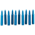 A-Zoom .223 Remington Snap Caps 10-Pack - Blue Aluminum Dummy Rounds for Safe Practice and Function Testing