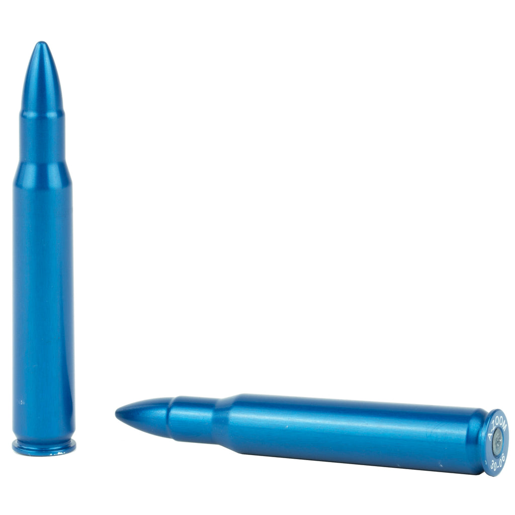 A-Zoom 30-06 Springfield Snap Caps - Blue Aluminum Training Rounds, 5 Pack