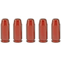 A-Zoom 15114 Snap Caps for 40 S&W Caliber – Red Aluminum Dummy Rounds, 5-Pack