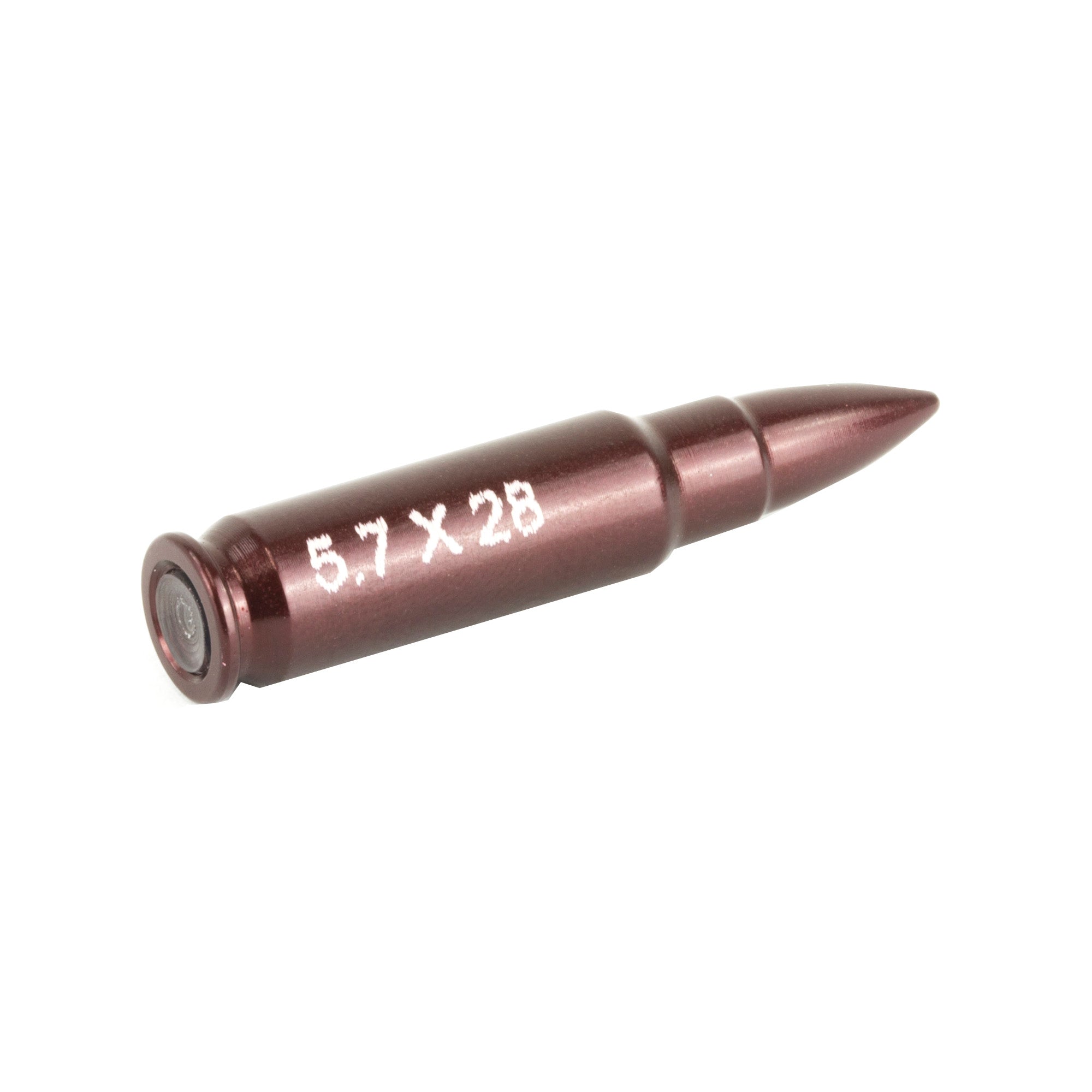 A-Zoom 15130 5.7x28mm Snap Caps - Red Aluminum Training Rounds (5 Pack)