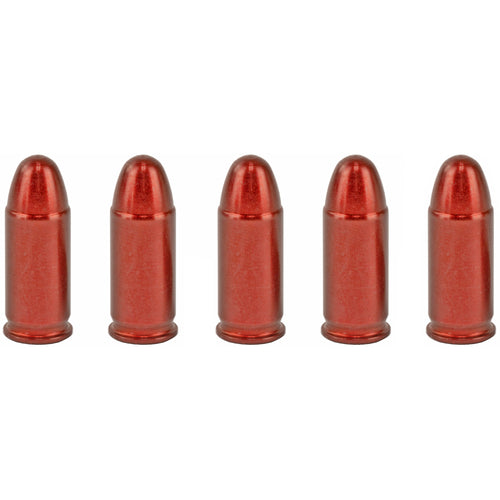 A-Zoom 15153 Red Aluminum 32 ACP Snap Caps - Training and Safety Dummy Rounds