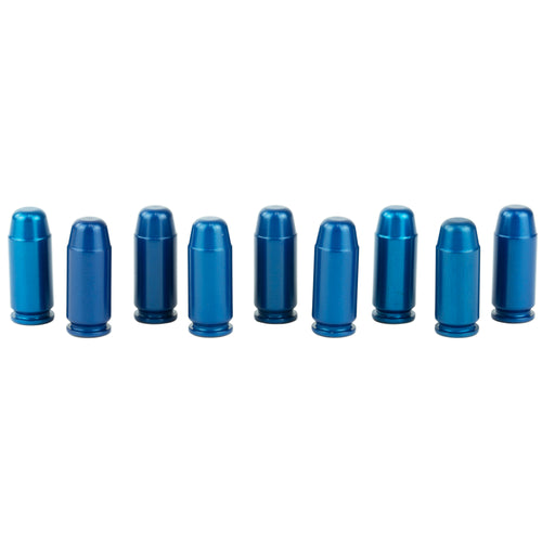 A-Zoom AZ15314 Blue Aluminum 40S&W Snap Caps – 10 Pack for Safe Training and Function Testing