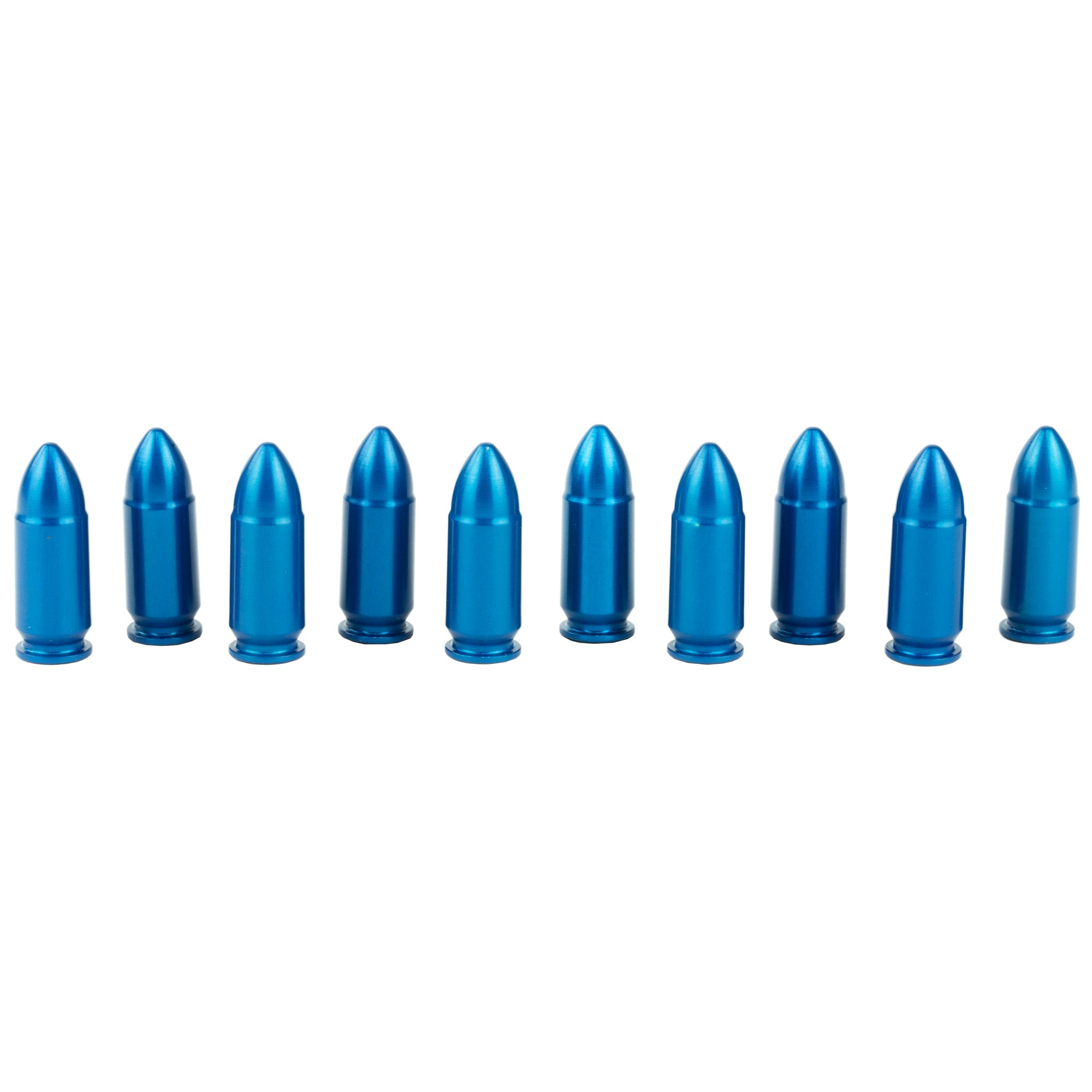 A-Zoom 15316 Blue Aluminum 9mm Snap Caps – Precision Training & Safety Practice Ammunition
