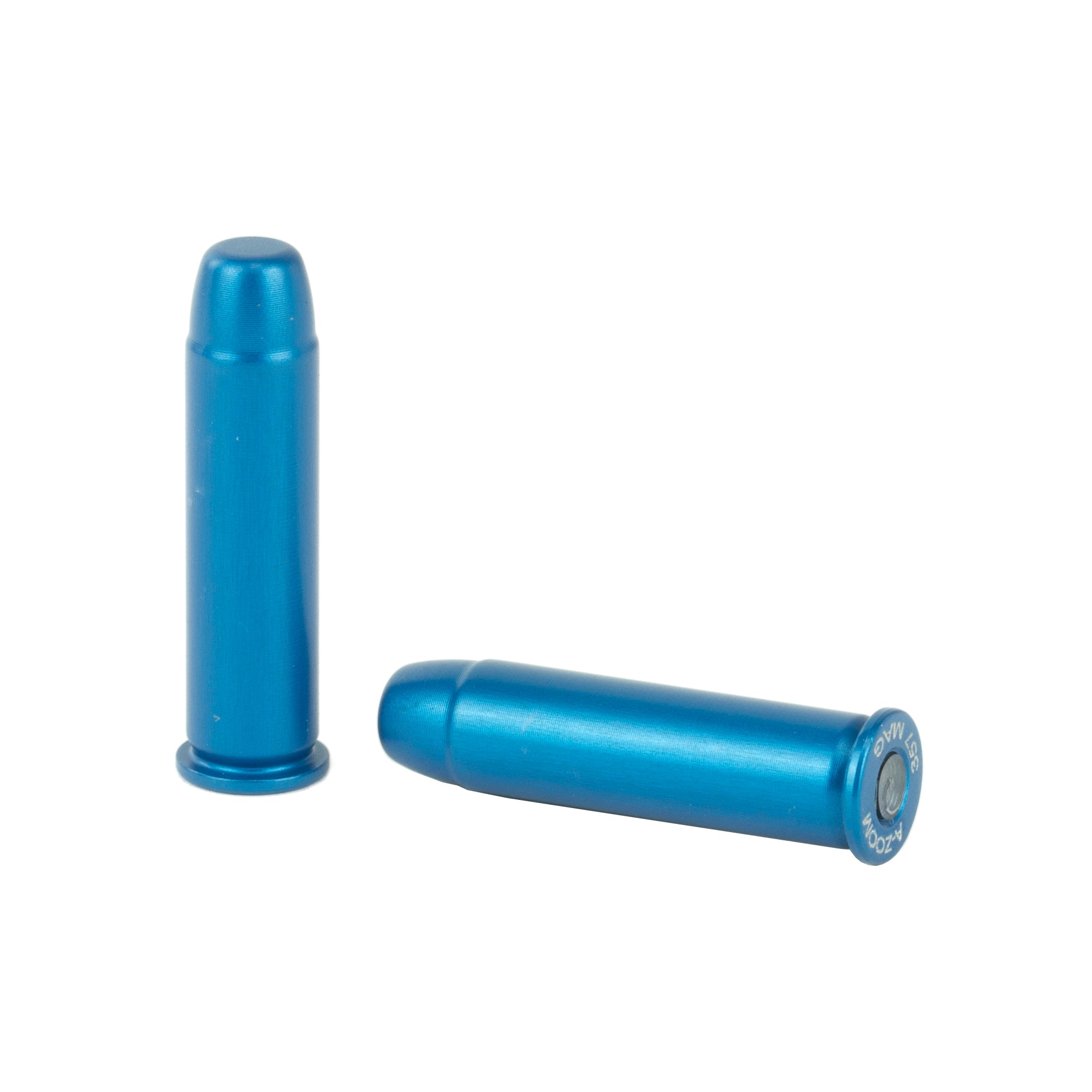 A-Zoom .357 Mag Snap Caps - Blue Aluminum Training Rounds (12 Pack)