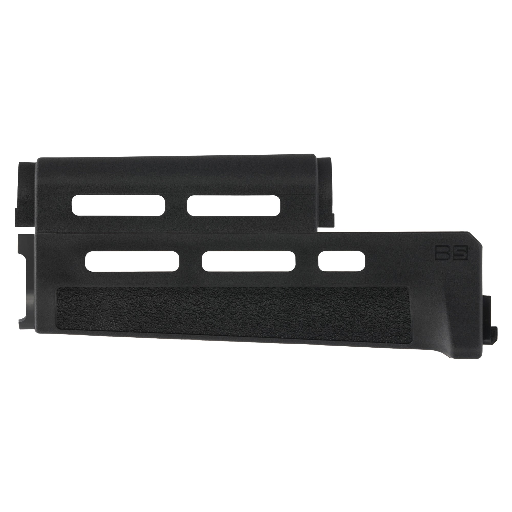 B5 Systems AK Handguard Standard Black with M-LOK Compatibility and Stainless Steel Heat Shield