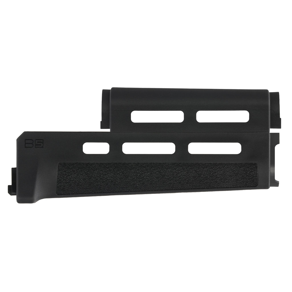 B5 Systems AK Handguard Standard Black with M-LOK Compatibility and Stainless Steel Heat Shield