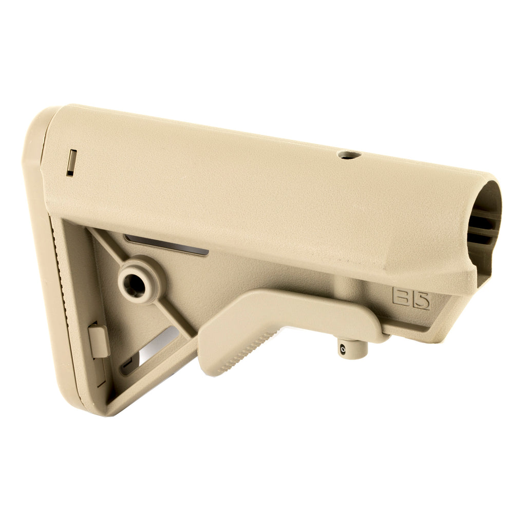 B5 Systems Bravo Stock Mil-Spec Flat Dark Earth for Enhanced Stability and Durability