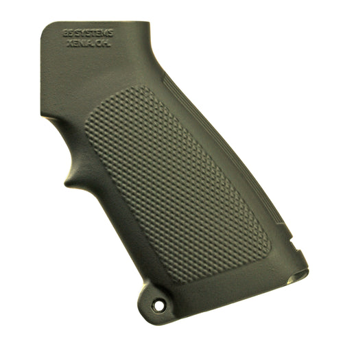 B5 Systems CAR15 LS2 Rifle Grip Olive Drab Green – Ergonomic Polymer Design with Integrated Storage