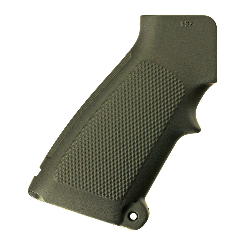 B5 Systems CAR15 LS2 Rifle Grip Olive Drab Green – Ergonomic Polymer Design with Integrated Storage