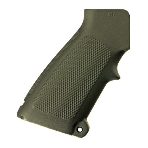 B5 Systems CAR15 LS2 Rifle Grip Olive Drab Green – Ergonomic Polymer Design with Integrated Storage