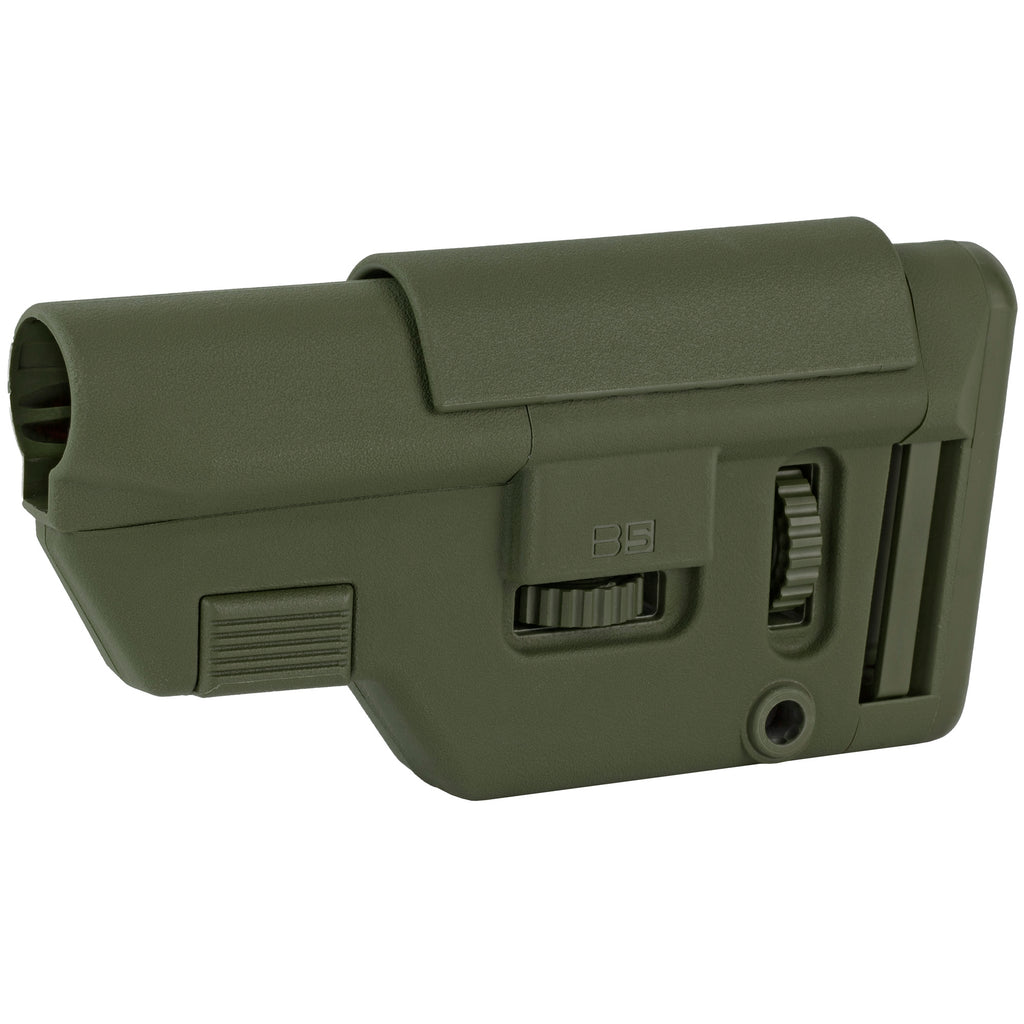 B5 Systems Collapsible Precision Stock Medium in Olive Drab Green