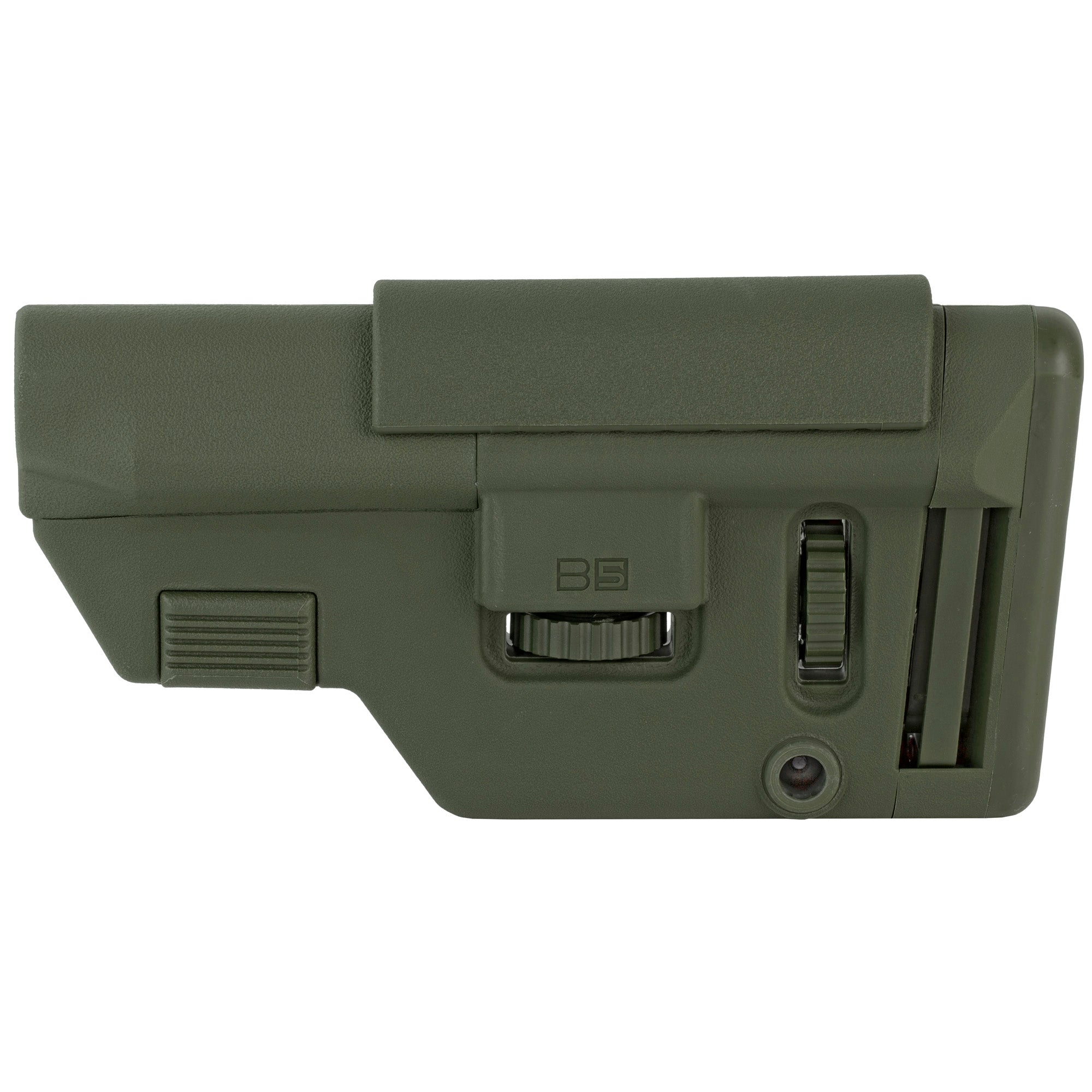 B5 Systems Collapsible Precision Stock Medium in Olive Drab Green