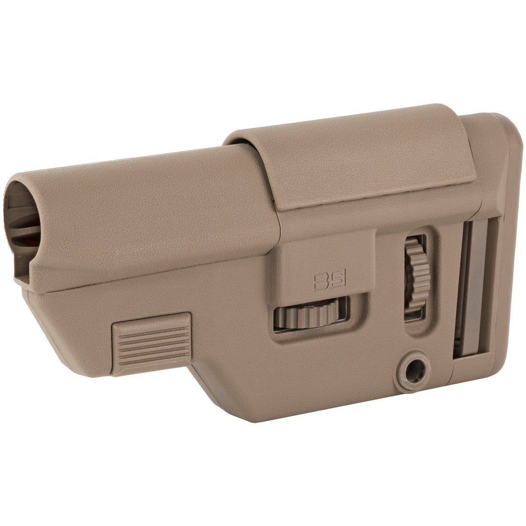 B5 Systems Collapsible Precision Stock Short in Flat Dark Earth (Part No. CPS-1401)