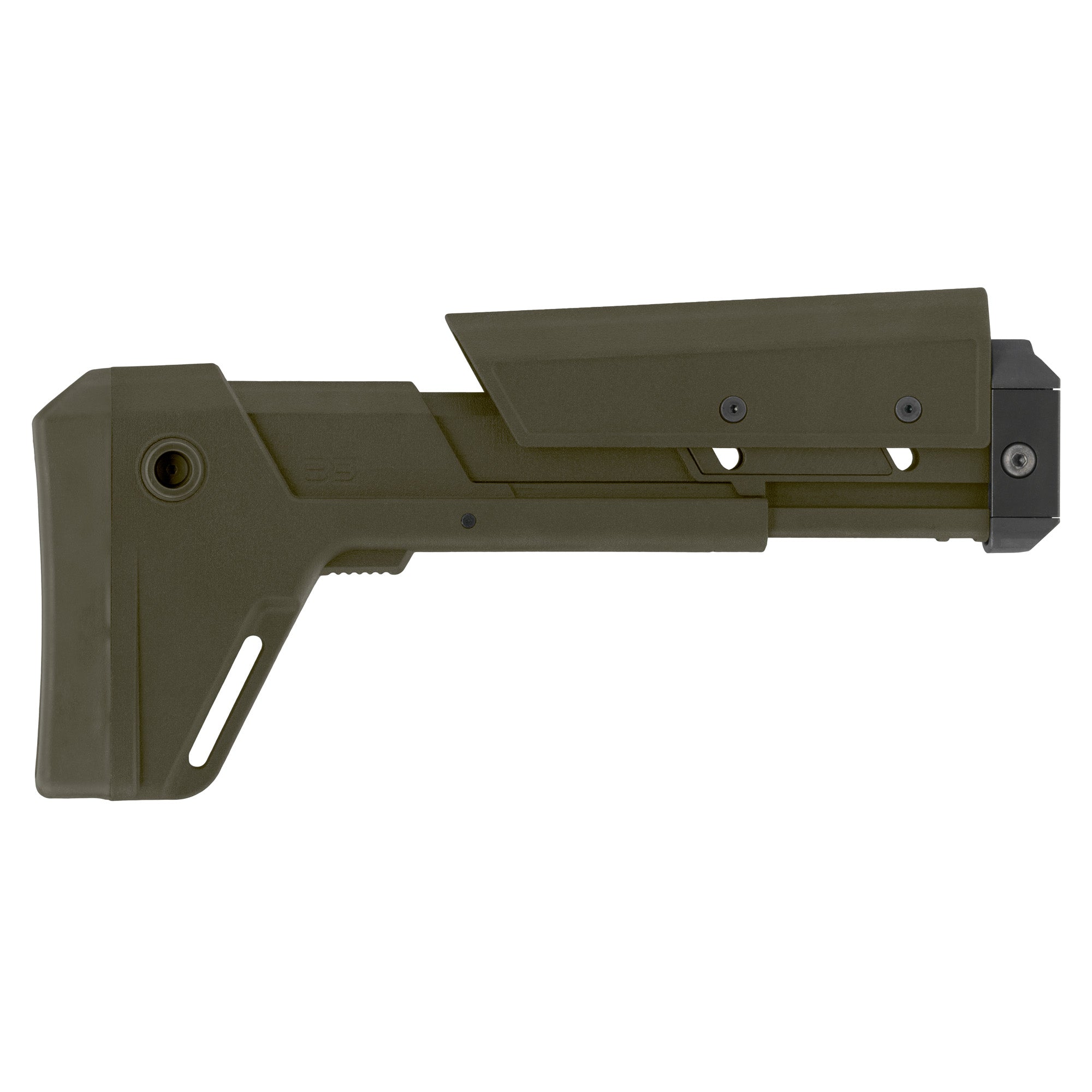B5 Systems Modular Picatinny Stock in Olive Drab Green (Model MPS-1556)