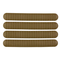 B5 Systems M-LOK Rail Cover RCM-1258 in Coyote - Non-Slip Heat-Resistant Handguard Protection