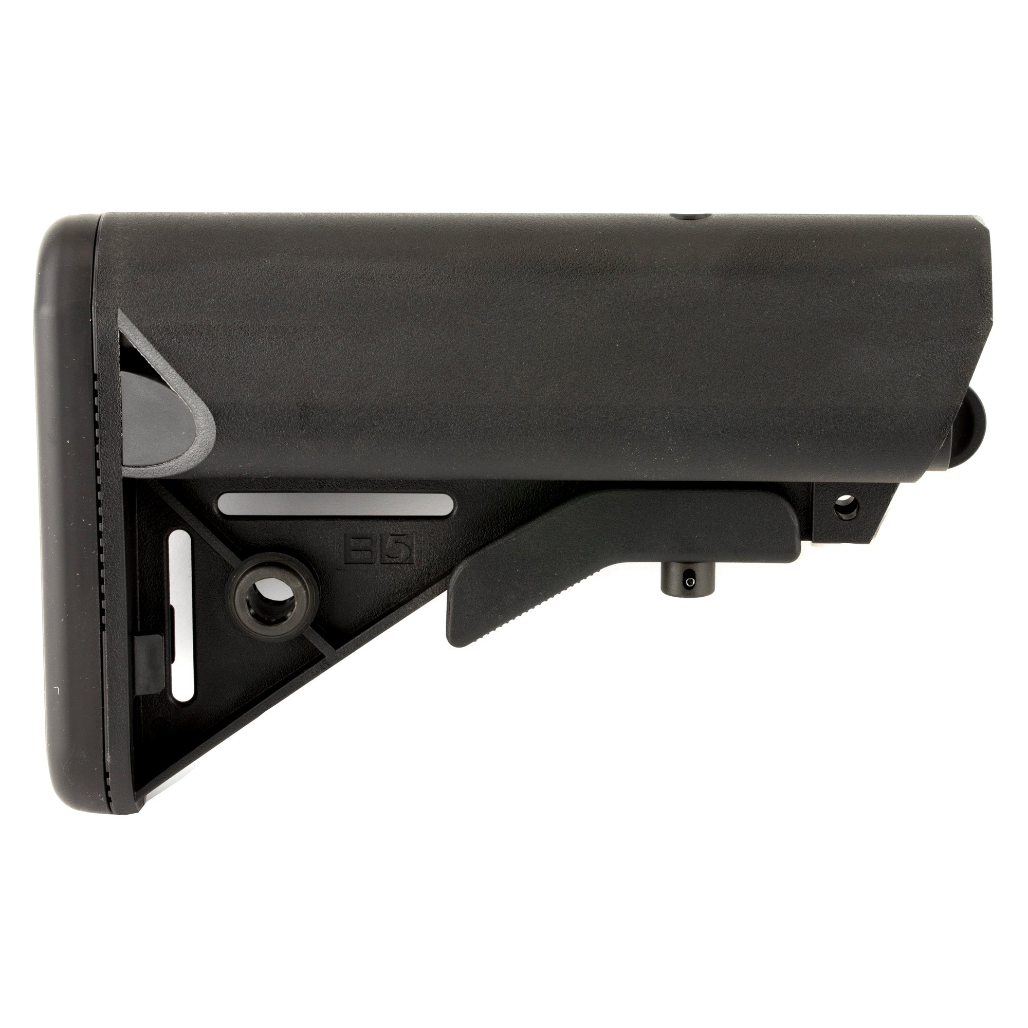B5 Systems SOPMOD Mil-Spec Stock in Black - Durable Tactical Rifle Stock with Quick Disconnect Sling Mounts