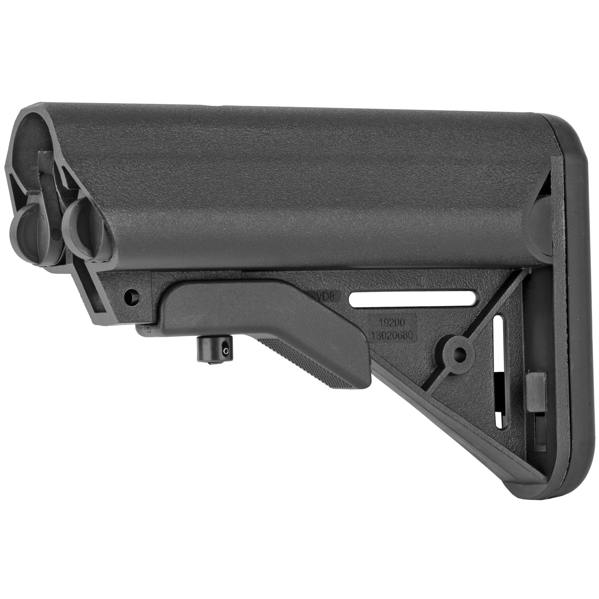 B5 Systems SOPMOD Mil-Spec Black Rifle Stock with Dual Water-Resistant Storage Compartments