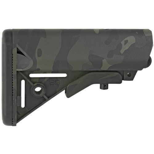 B5 Systems SOPMOD Mil-Spec Stock in MultiCam Black