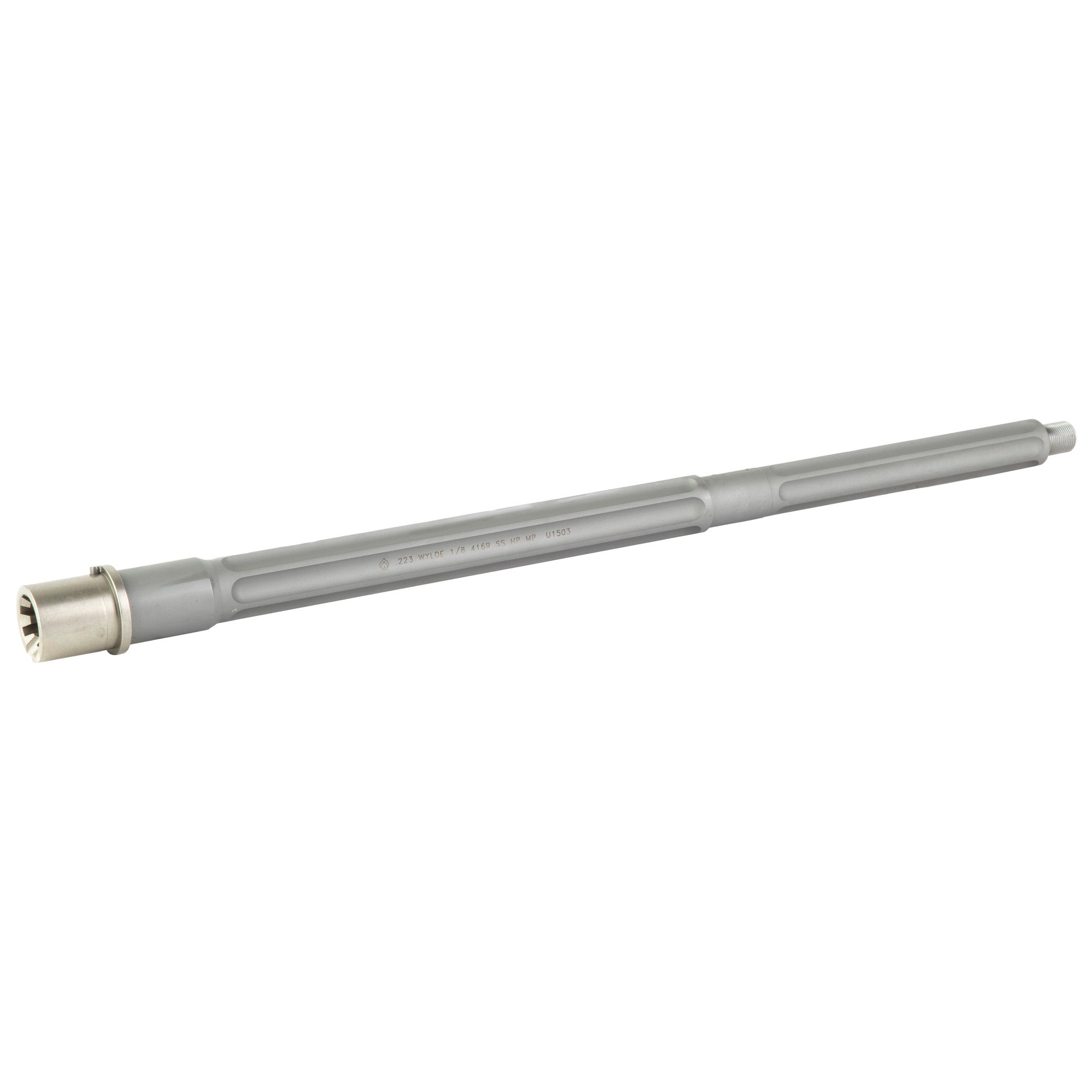 Ballistic Advantage Premium Series 16 Inch 223 Wylde Fluted Barrel with Nickel Boron Coating