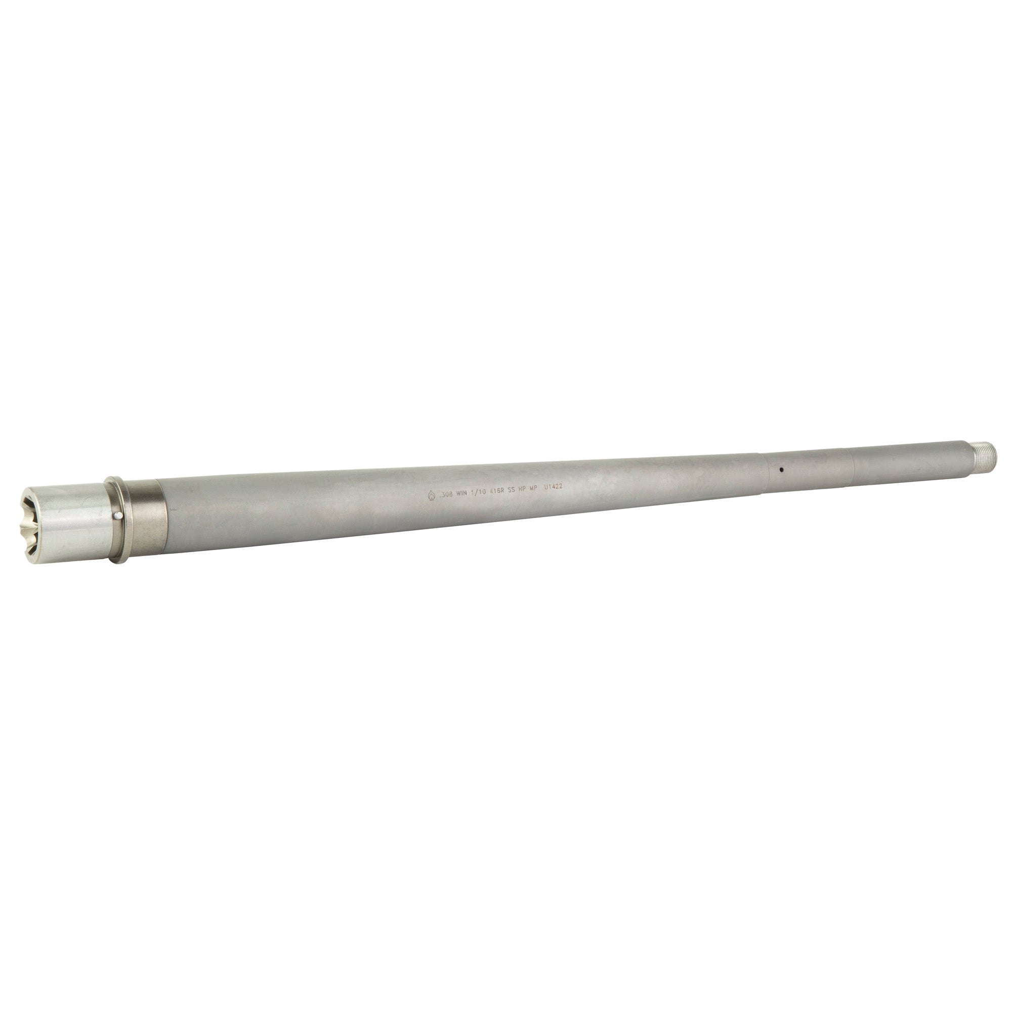 Ballistic Advantage Premium Series 18-Inch 308 Winchester Rifle Barrel - DPMS Style, 1:10 Twist, Silver Finish