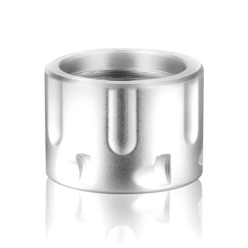 Backup Tactical Pistol Thread Protector, Revolver Cylinder, Black Finish, 1/2X28